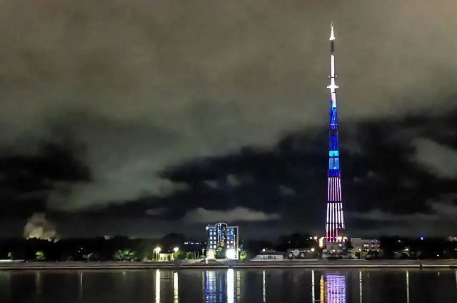 Благовещенская телебашня окрасится в цвета флагов России и Беларуси в День единения народов