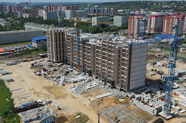 Более 280 тысяч квадратных метров жилья построили в Амурской области с начала года