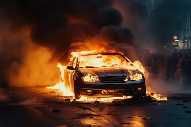 С начала года в Приамурье от огня пострадали 48 автомобилей