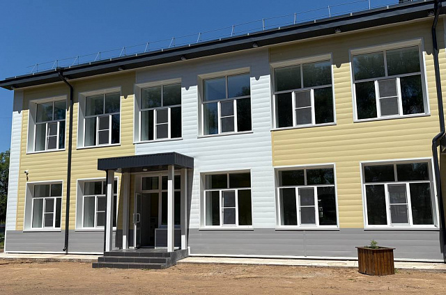 Капитальный ремонт школы Аркадьевки завершили раньше срока