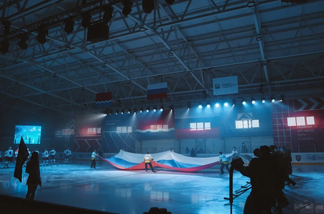 В Благовещенске завершился первый региональный чемпионат Офицерской хоккейной лиги