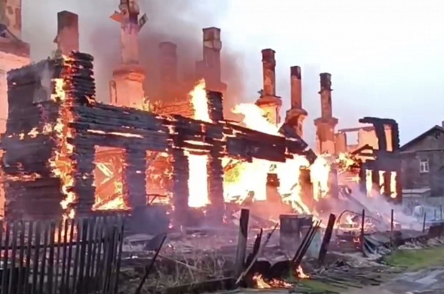 Прокуратура организовала проверку по факту пожара в Сковородинском округе