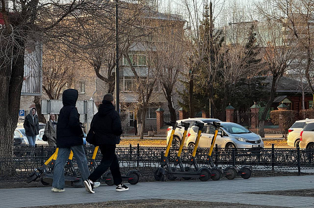 Ограничение движения электросамокатов в центре Благовещенска продлили до 2 июня