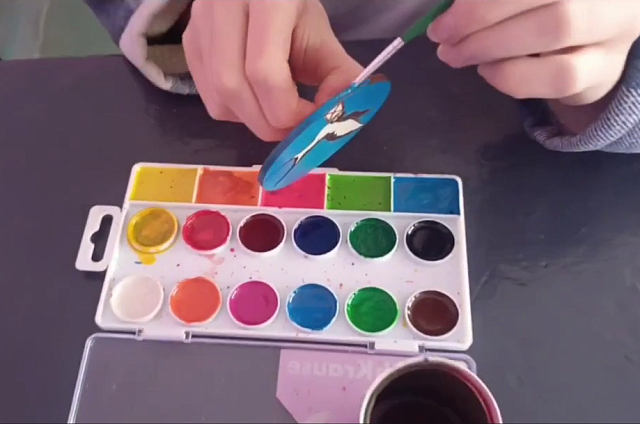 Амурский технопарк провёл акцию «Блокадная ласточка» в подшефной школе ДНР