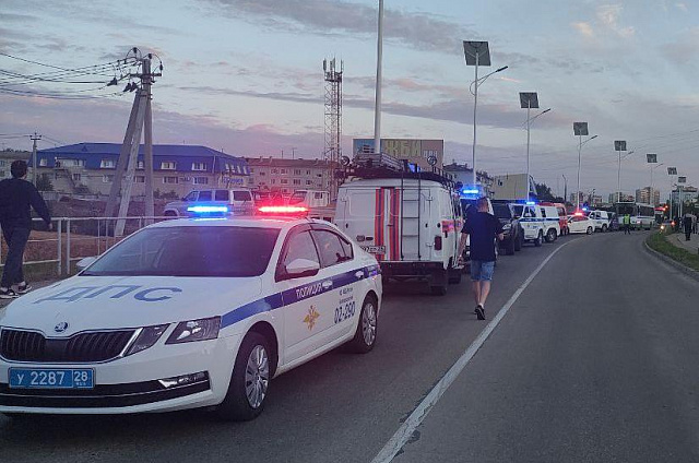 Губернатор Амурской области: водитель, устроивший ДТП с погибшими в Благовещенске, задержан