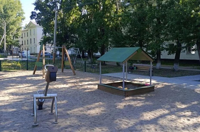 В военном городке Серышево появится новая детская площадка с воркаут-зоной