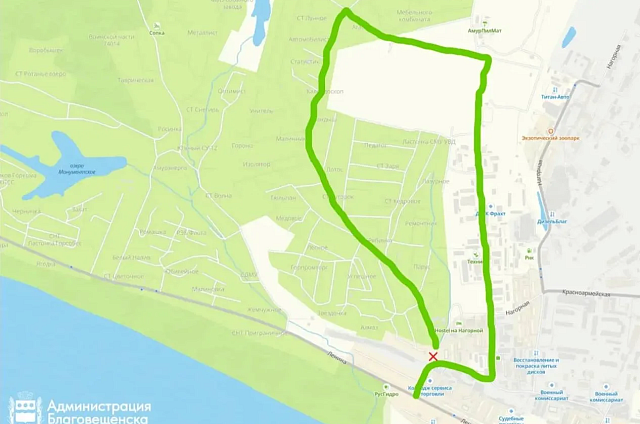 Дорогу к садовым участкам по 16 линии перекрыли для замены трубы