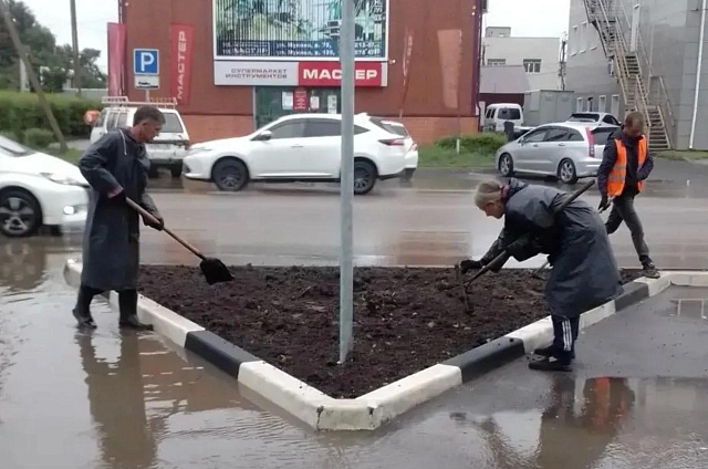 Более 16 тысяч квадратов газонов озеленели в Благовещенске с мая