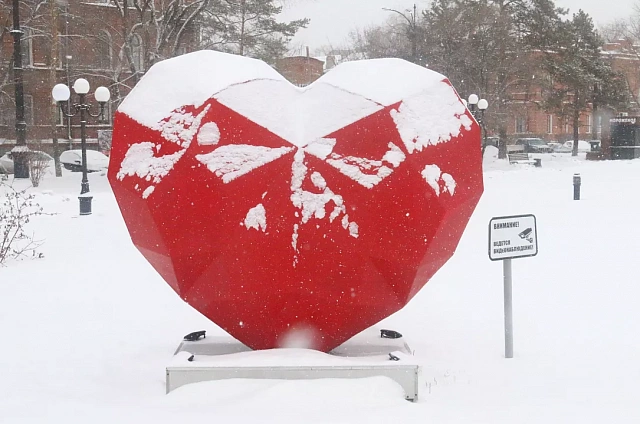 В воскресенье ночью по крайним районам области температура опустится до 25 градусов ниже нуля