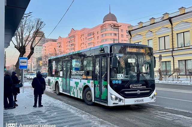 Расширяем экопарк: уже в этом году в Благовещенск поступят новые газовые автобусы