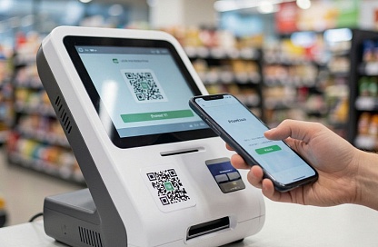 Треть безналичных платежей россияне проводят через телефон и QR-код