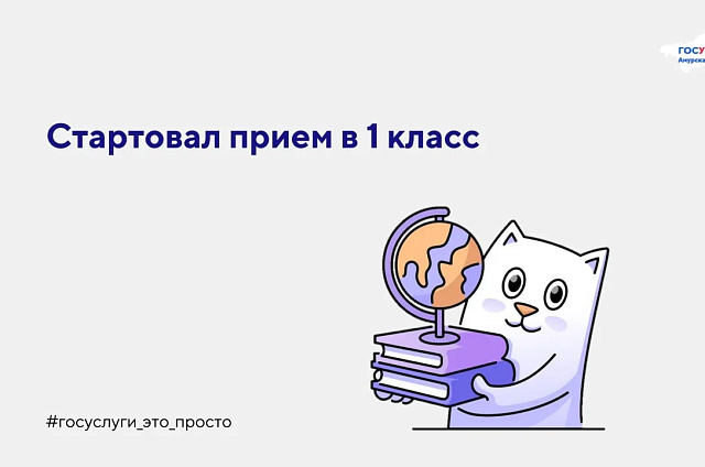 На Госуслугах стартовала запись детей в первый класс на следующий учебный год