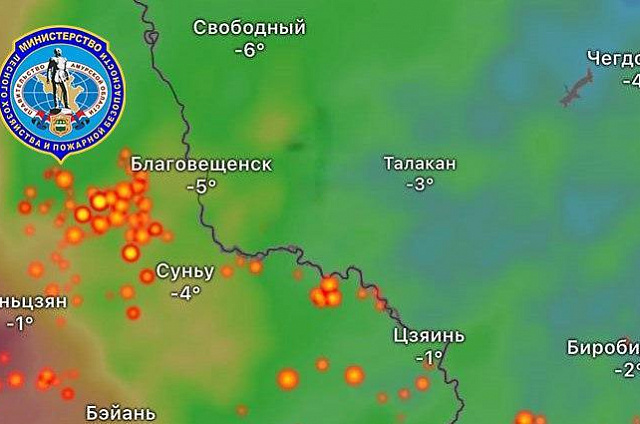 Смог и копоть в воздухе заметили амурчане