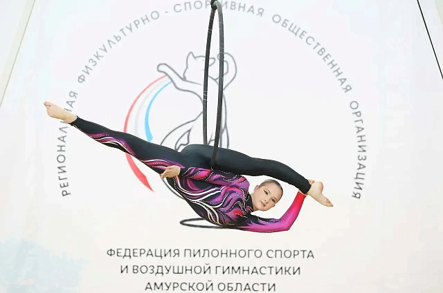 В Благовещенске прошли чемпионат и первенство области по пилонному спорту
