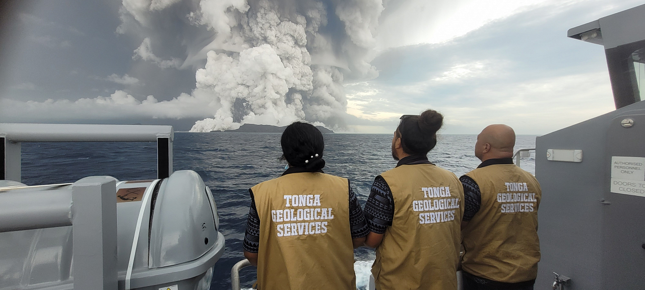 Фото: геологическая служба Тонга
