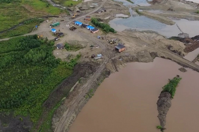 Министерство природных ресурсов региона помогло наказать золотодобывающую компанию