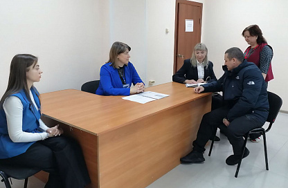 Определиться с будущим местом работы помогли ветеранам СВО в Белогорске