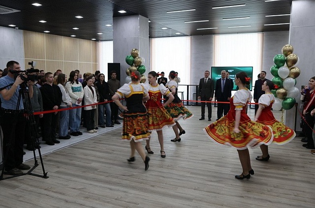 В ДальГАУ прошло торжественное открытие обновлённого корпуса после первого этапа капремонта