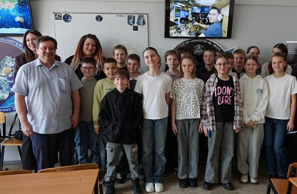 Ученики лицея АмГУ смогли пообщаться с космонавтом-испытателем и узнать о жизни на МКС