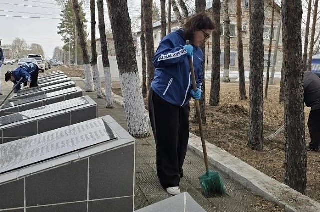 Почти 40 тысяч амурчан вышли на субботники «Зелёная весна» 