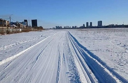 Всё готово для лыжного спорта: снежную трассу расчистили в Благовещенске
