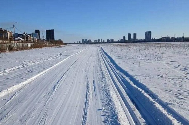 Всё готово для лыжного спорта: снежную трассу расчистили в Благовещенске