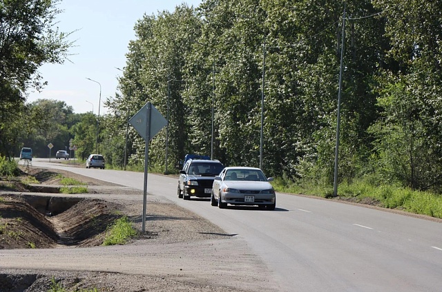 В Благовещенске досрочно завершили ремонт улицы Школьная