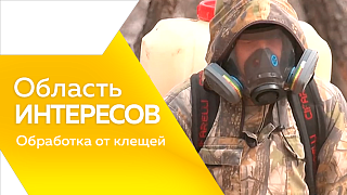 Область интересов. Обработка от клещей