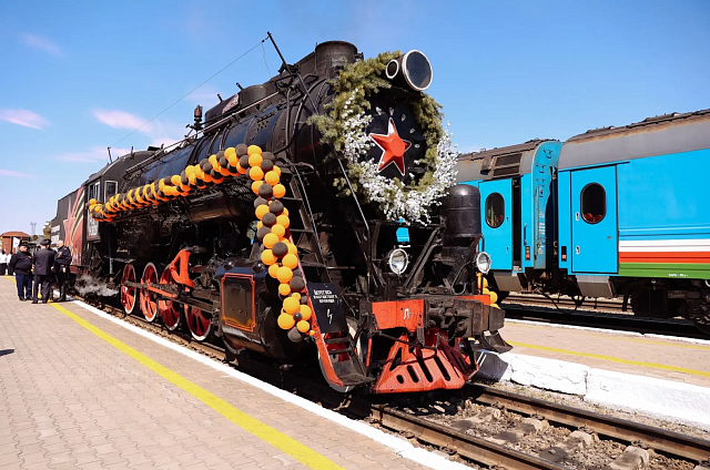 Ретропоезд «Победа» с 29 апреля отправится в путь по 14 станциям Приамурья