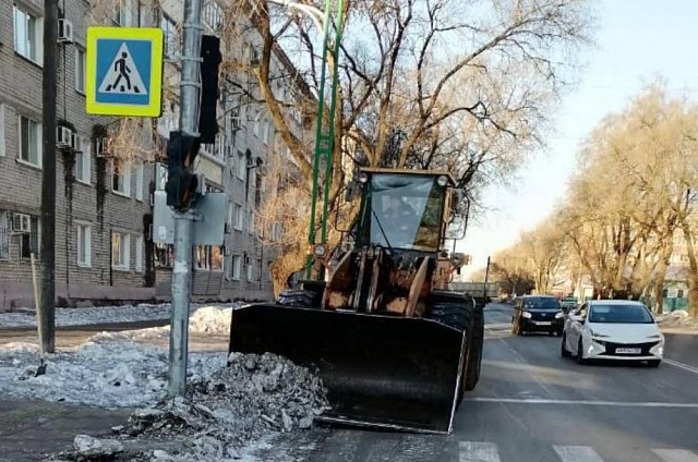 В Благовещенске приняли меры по чистке дорог после проверки прокуратуры