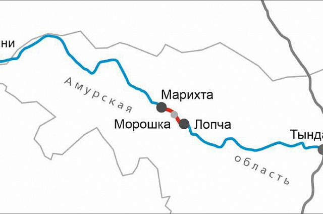 Новая артерия БАМа: В Приамурье запустили движение по обновлённому пути в обход сложного участка