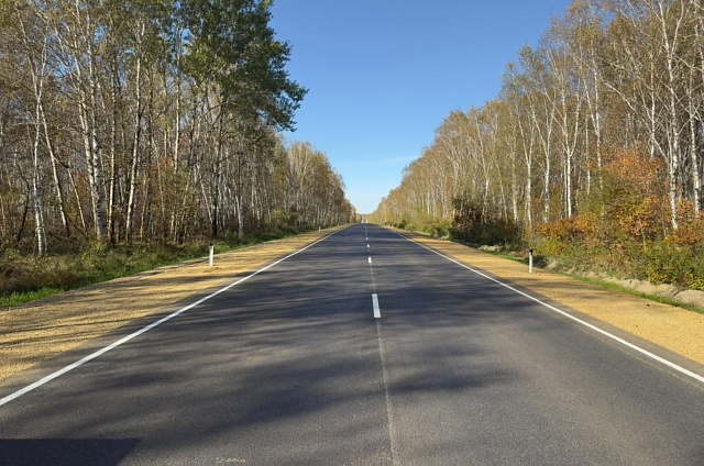 Аграрную артерию Приамурья обновили на 20 километров