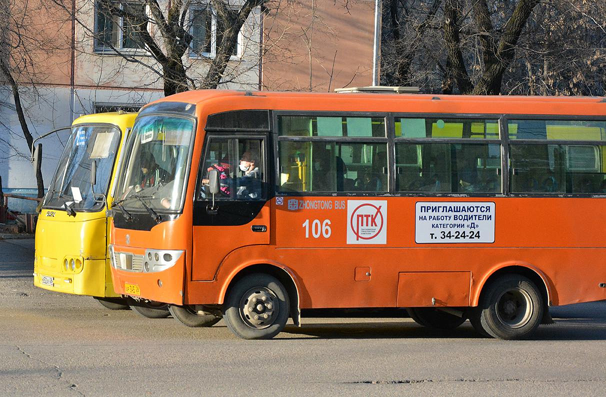 В Благовещенске 4 маршрута вернулись на прежние схемы движения