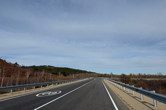 Ремонт дороги завершили на участке трассы «Благовещенск – Свободный» в районе села Натальино