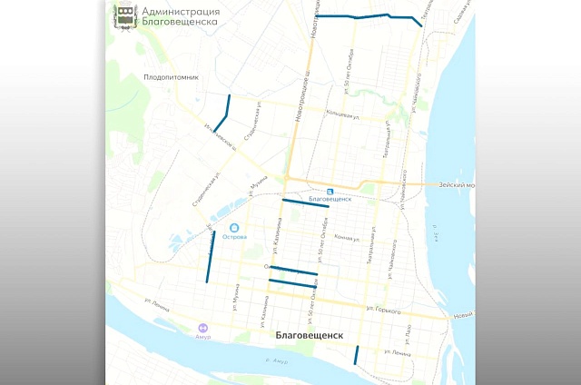 Более 20 кварталов и 7 километров дорог: в Благовещенске проведут масштабный ремонт улиц