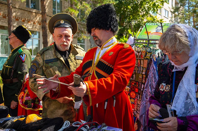 Более 100 человек побывали на празднике казачьей культуры в селе Константиновка