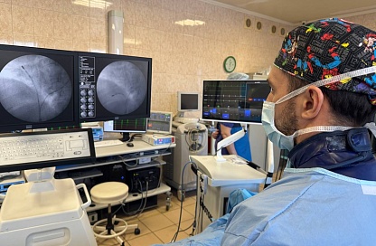 Впервые в Дальневосточном регионе применили электропорацию для лечения фибрилляции предсердий