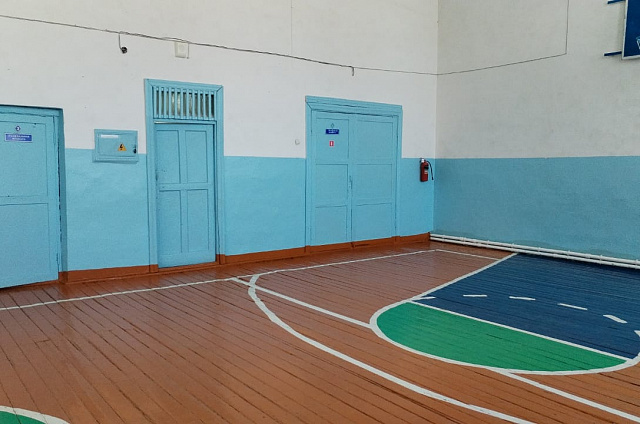 В Кустанаевке Белогорского округа отремонтируют школьный спортзал