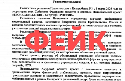 Осторожно, фейк: власти опровергли информацию о новом нацпроекте «Твои сбережения  — будущее России»