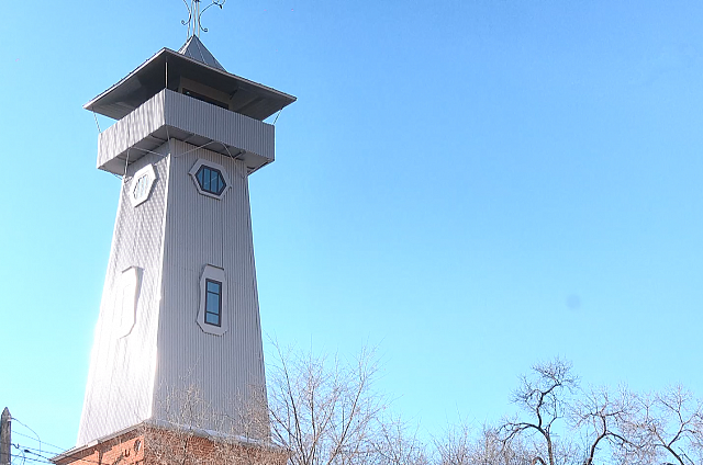 Реставрация бывшей пожарной части Благовещенска практически завершена