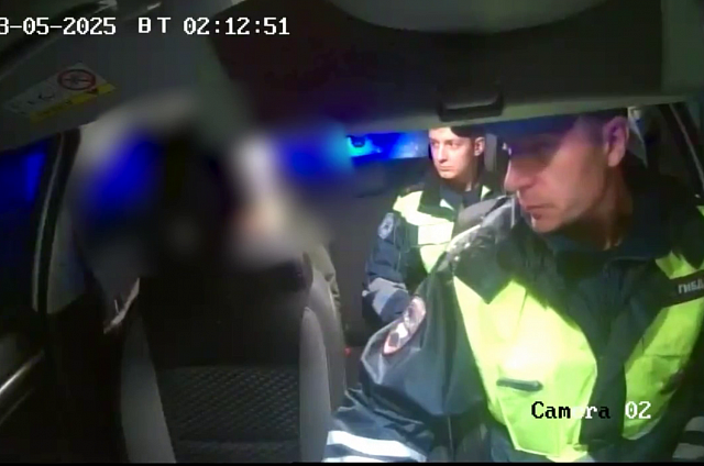 В Благовещенске экипаж ДПС остановил нетрезвую автоледи