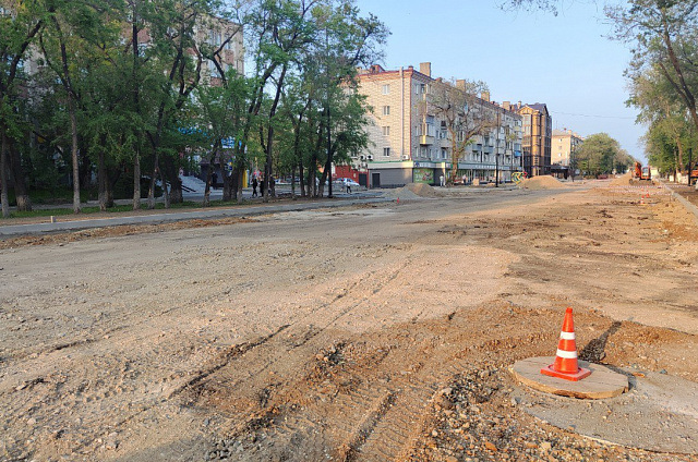 В Благовещенске до 15 июля будет недоступен один из участков улицы Ленина