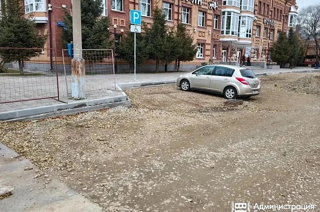 В Благовещенске обустраивают сразу три общественные парковки