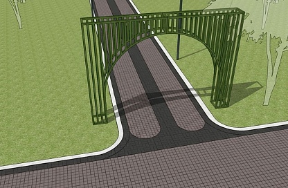 Сквер за БГПУ преобразится: новые арки, освещение и комфорт для горожан