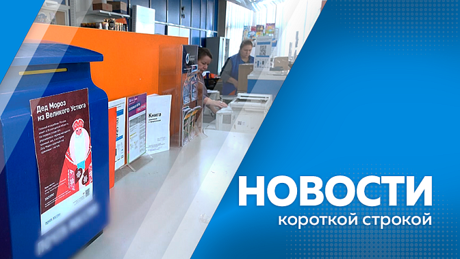 Новости короткой строкой. Специалисты Амурских тепловых сетей завершили ремонт в микрорайоне. В Приамурье число самозанятых участников СВО увеличилось. В центральном почтовом отделении Благовещенска установили почтовый ящик для писем Деду Морозу.
