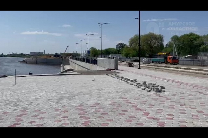 Новый участок набережной озеленят и расширят парковки