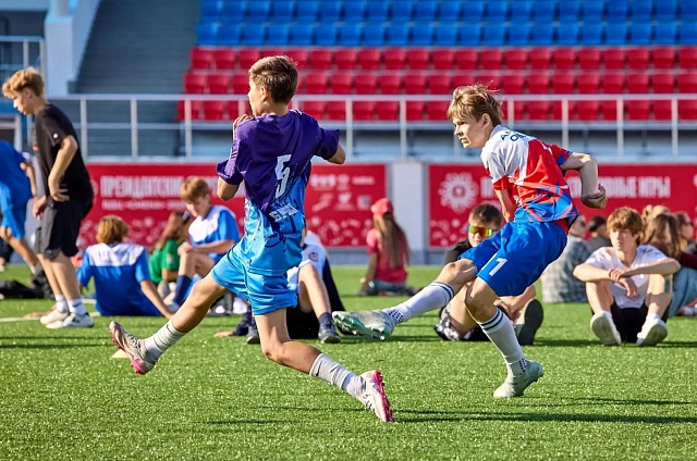 Амурские школьники выступили в финале Президентских игр в Краснодарском крае