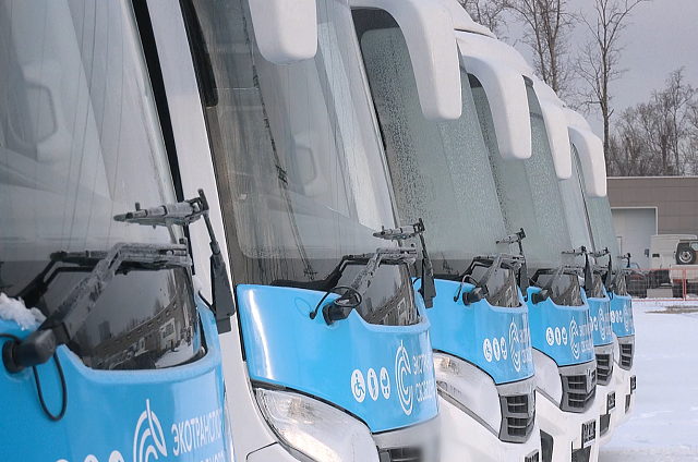 Первую партию автобусов, которые будут заправлять газом, отправили в Свободный