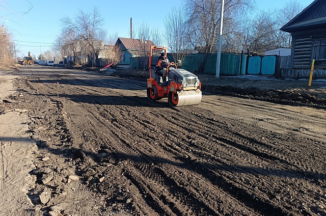 В Свободном дали старт дорожному сезону: улицу Гоголя приведут в порядок на два месяца раньше
