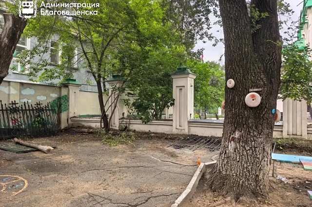 В благовещенском детсаду появится космоплощадка с планетарием